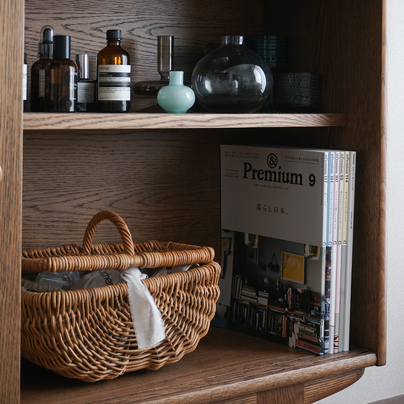 わたしの愛用品- 1K・7畳のコンパクトなお部屋にSilta 2ドアサイド